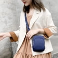thumbnail image 1 of Body Bag Women Nylon, Ladies Purse Mini 3 Layer Zipper Shoulder Wallet Bag, Compact Portable, Adjustable Straps, Multifunctional As Shoulder Crossbody Bag, For Daily Outings, 1 of 6