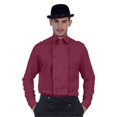 thumbnail image 1 of The Pirate Dressing C1293 Ulysses Side-Button Shirt- Pink - 3XL, 1 of 1