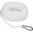 thumbnail image 2 of 3/8" X 100'  Anchor Line Hollow Braid , White, 2 of 3