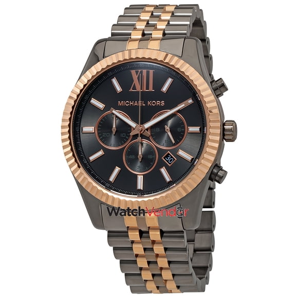 Michael Kors Lexington Chronograph Grey Dial Men's Watch MK8561