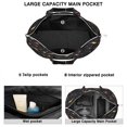 thumbnail image 4 of Astronaut Rocket Print Weekender Bag Large Capacity Travel Tote with Outer Space Cosmos Theme, Lightweight Airplane Friendly, 4 of 5