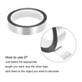 thumbnail image 4 of Unique Bargains Silver Tone Metalized Tape 0.8 Inch x 55 Yards Decor Tape for DIY, 4 of 6