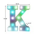 thumbnail image 3 of LiveSatisfy Clearance Colorful Light Up Letters, LED Letter Lights Marquee Letter Signs Battery Powered, Letter Lamp with Remote for Birthday Party Wedding Home Bar Christmas Decorations, 3 of 8