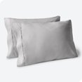 thumbnail image 1 of Bare Home Pillowcase Set - Premium 1800 Collection - Double Brushed - Ultra Soft - Standard Size, Light Gray, 2 Count, 1 of 7