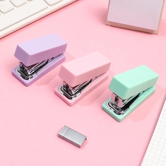 JASKFLY Plastic Stapler Mini Stapler for Office & School - 12 Sheet