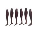 thumbnail image 3 of 6.7Cm/2.3G 6Pcs Fishing Lure Soft Plastic Paddle Tail Swimbait Bass Wobblers, 3 of 8