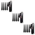 thumbnail image 3 of Maoww 2pcs/set Pre-tied Neckties Compact And Lightweight For Comfort Comfortable 3Set, 3 of 6