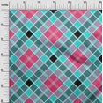 thumbnail image 2 of oneOone Tissu en Coton à Carreaux Tartan Imprimé au Mètre 56 Pouces de Large, 2 of 4