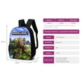 thumbnail image 2 of Jurassic World Backpack Dinosaur School Bag Children's Lunch Bag, 2 of 5