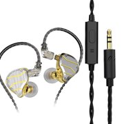 QKZ ZXN 3.5mm Wired Headphones Dynamic Music Earphone Detachable Headphone Cable Ear Hook Sports