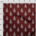 thumbnail image 2 of oneOone Cotton Poplin Fabric Paisley Block Printed Craft Fabric BTY 42 Inch Wide, 2 of 4