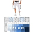 thumbnail image 2 of yeacher Pantalon de Compression Asymétrique pour Hommes avec Soufflet en Mesh, Design Patchwork, Gris, Taille m (21330), 2 of 7