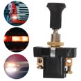 thumbnail image 2 of KAKOWELY pull switch light fixture 2pcs Headlight Switch Knob Universal 12V 24V Single Pull Switch for Engine Motor for Truck Modification, Auto Pull Switch Light Fixture, 2 of 5