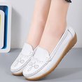 thumbnail image 5 of LSLJS Chaussures Décontractées Confortables Ajourées pour Femmes en Cuir avec Semelles Souples Talons Inclinés, Chaussures Compensées pour Femmes, 5 of 5