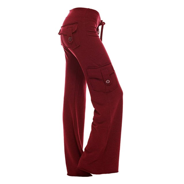 Clearance Womens Pants Petite Sports Solid Color Trousers Jogging Sweatpants Jogger Pants
