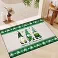 thumbnail image 1 of Wzzjkit St. Patrick's Day Door Mat - Super Absorbent Quick Dry Front Mats Bath Rug Rubber Backing Non Slip Washable Carpet - St Patricks Day Decorations Door Mat Outside Entrance, 1 of 6