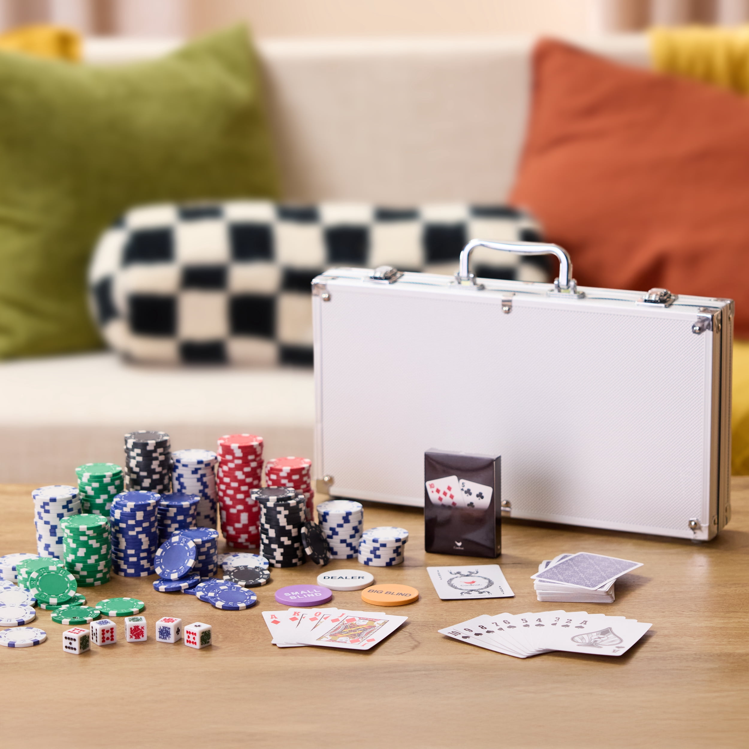 Spin Master Games, Cardinal Classics, 300-Piece Poker Set with