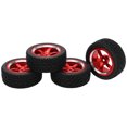 thumbnail image 2 of RC Car Tire, Drift Wheel Set  Cushioning Wide Use Heavy Duty Pretty Design  For Replacement Blue,Red,Purple,Gold,Pink, 2 of 8