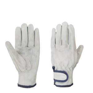 1 Pair Electric Welding Work Gloves Leather Welding Gloves Heat Resistant Security Work Gloves