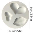 thumbnail image 3 of Valentines Day Chocolate Molds Sweet Silicone Cake Tanabata Valentines Day Love Lips Chocolate Baking Diy Chocolate Molds Valentines Day Valentines Day Silicone Mold, 3 of 3