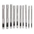 thumbnail image 2 of Steel Hollow Leather Punch Set, Rustproof  High Hardness Incisive Cutting Edge Heavy Duty Round Hole Punch Set  Plated  for Watch, 2 of 8