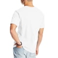 thumbnail image 2 of Hanes T-Shirt Classique à Col Rond en Coton pour Hommes Beefy-T, L, Blanc, 2 of 7