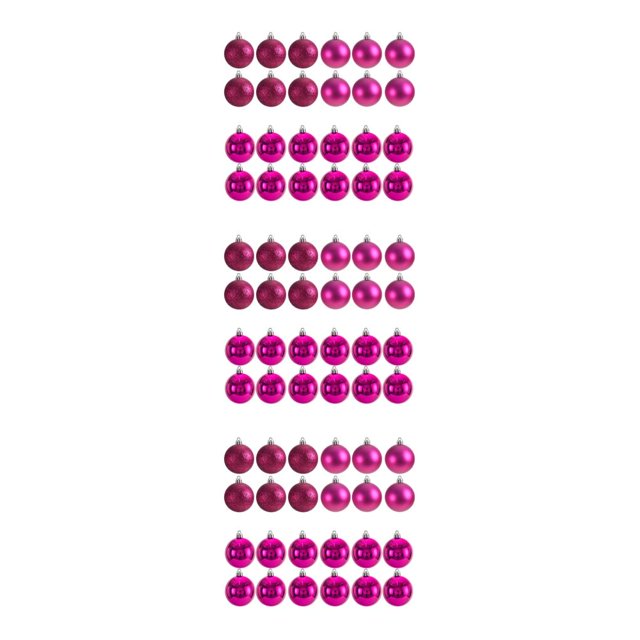 relayinert Ensemble de 24 Pcs Application Grand Mariage Fête Déco Maison Durable et Fiable Rouge rose 3Ensemble