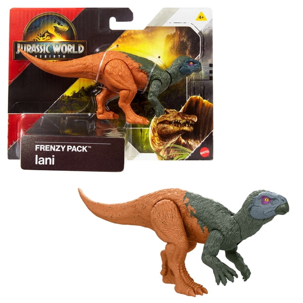 IRON ZAURUS アイアンティラノ ソフビ サンリード 怪獣 Jurassic World Rebirth Frenzy Pack Iani Dinosaur Figure, Authentic