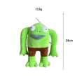 thumbnail image 1 of Smiling Friends Mr. Frog Plush Toy, 9.45 Inch Soft Stuffed Doll for Fans, 1 of 1