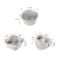 thumbnail image 2 of LEEYNEER Small Foil Pans Aluminum Pans Disposable Food Containers 20pcs  Food Storage Containers for Baking Meal Prep Freezer, 2 of 2