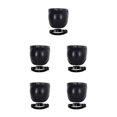 thumbnail image 2 of Decodeary Visors Materials For Clear Easy To Carry Vintage Dark brown black 5Set, 2 of 6