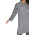 thumbnail image 4 of Moomaya Printed Side Slit Short Kurta Tunic For Women Summer Wear Ladies Kurti, 4 of 5