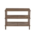 thumbnail image 3 of Mainstays 3-Tier Wood Shoe Rack, 3 of 8