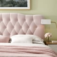 thumbnail image 4 of Modway Annabel Full Diamond Tufted Performance Velvet Headboard in Pink, 4 of 7