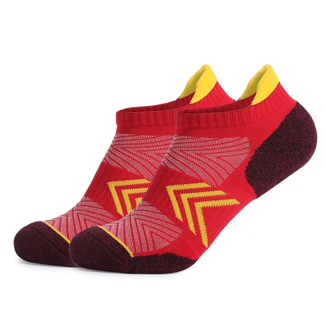 Women's Running Socks Padded Sports Socks Ankle Socks Breathable Cotton Socks