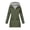 Army Green#rain coat for women waterproof with hood, variant on Brnmxoke Womans Rain Coat Plus Size Casual Lightweight Zip Up Rain Jacket Waterproof Drawstring Hooded Lined Windbreaker with Pockets for Outdoor & Travel Pink,S