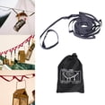 thumbnail image 4 of pitrice Corde de Tente de Camping Colorée Corde à Linge Sangle de Suspension Lampe Grise, 4 of 9
