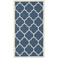 thumbnail image 1 of Safavieh Courtyard Polypropylene Accent Rug CY6914-268-2 in Navy and Beige, 1 of 6