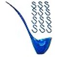 thumbnail image 2 of Indiana Harvest Princess Blue Plastic Punch Bowl Ladle & 12 Plastic Matching Hooks, 2 of 3