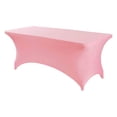 thumbnail image 1 of Stretchable Polyester Rectangle Table Cover for Outdoor Events – Elastic Fitted Design for Parties Weddings Banquets and Gatherings – Table Protector, 1 of 7