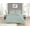 Misty Blue, variant on Swift Home Dot Clip Textured Duvet Cover Set, Soft All Season Bedding with Zipper Closure, Queen, Misty Blue