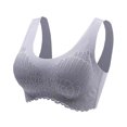 thumbnail image 4 of Timegard 3pc Bras for Women No Underwire High Support Breathable Comfort Seamless Bralette Sleep Bras, 4 of 7