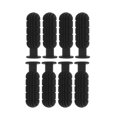 thumbnail image 2 of 8Pcs Foosball Handle Grips 1/2 inch Foosball Rods Black Replacement Handles, 2 of 8