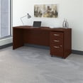 thumbnail image 2 of Series C 72W Office Desk with File Cabinet in Mahogany - Engineered Wood, 2 of 7