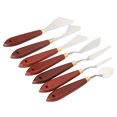 thumbnail image 4 of 7Pcs/Set Stainless Steel Palette Knife Mixing Scraper Set for Oil Painting Acrylic Mix, 4 of 14