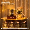thumbnail image 4 of NITIDSKY 100 LED Battery Operated Fairy Lights with Remote Christmas String Lights Warm White,4 Pack, 4 of 7