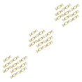thumbnail image 4 of relayinert Candy Shaped Mini Necklace Organizer Earrings Necklace Storage Yellow 10 Pcs 3Set, 4 of 6
