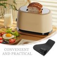 thumbnail image 3 of CRILSTYLEO Kitchen Bread Maker Black Mixing Paddle Replacement Non Stick Kneading Tool, 3 of 6