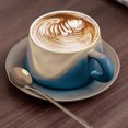 thumbnail image 1 of RKSTN coffee mug Coffee Cup And Saucer Set Lattes Ceramic Mug Mug Practical Gifts Gift Set, 1 of 5