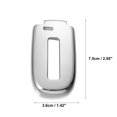 thumbnail image 4 of Unique Bargains TPU Key Fob Cover Case for Jeep Grand Cherokee 14-21 Key Fob Shell Protector Keyless Remote Smart Key Holder Silver Tone, 4 of 7